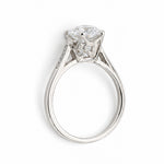 Load image into Gallery viewer, White Gold 9K Round 2.09ct Halo Ring