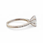 Load image into Gallery viewer, Yellow Gold 9K Round 2.03ct Halo Ring