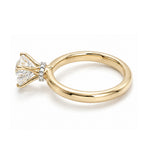 Load image into Gallery viewer, Yellow Gold 9K Round 2.07ct Halo Ring