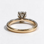 Load image into Gallery viewer, Yellow Gold Polish 9K Round Solitairect Solitaire Ring