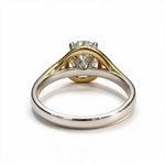 Load image into Gallery viewer, Yellow Gold Polish 9K Round Solitairect Solitaire Ring