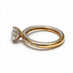 Load image into Gallery viewer, Yellow Gold Polish 9K Round Solitairect Solitaire Ring