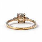 Load image into Gallery viewer, Yellow Gold Polish 9K Round Solitairect Solitaire Ring