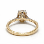 Load image into Gallery viewer, Yellow Gold Polish 9K Round Solitairect Solitaire Ring