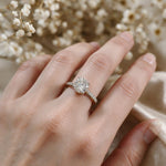 Load image into Gallery viewer, Yellow Gold Polish 9K Round Solitairect Solitaire Ring