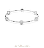 Load image into Gallery viewer, Maylaya Gems lab-grown diamond bracelet in white gold