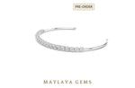 Load image into Gallery viewer, Maylaya Gems bracelet 588 White Gold design