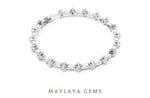 Load image into Gallery viewer, Maylaya Gems lab-grown diamond bracelet in white gold