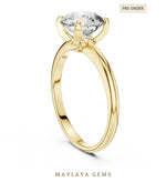 Load image into Gallery viewer, Maylaya Gems lab-grown diamond ring in yellow gold
