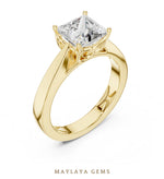 Load image into Gallery viewer, Maylaya Gems lab-grown diamond ring in yellow gold