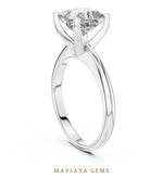 Load image into Gallery viewer, Maylaya Gems lab-grown diamond ring in white gold
