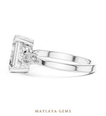 Load image into Gallery viewer, Maylaya Gems lab-grown diamond ring in white gold