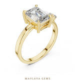 Load image into Gallery viewer, Maylaya Gems lab-grown diamond ring in yellow gold