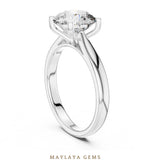 Load image into Gallery viewer, Maylaya Gems lab-grown diamond ring in white gold
