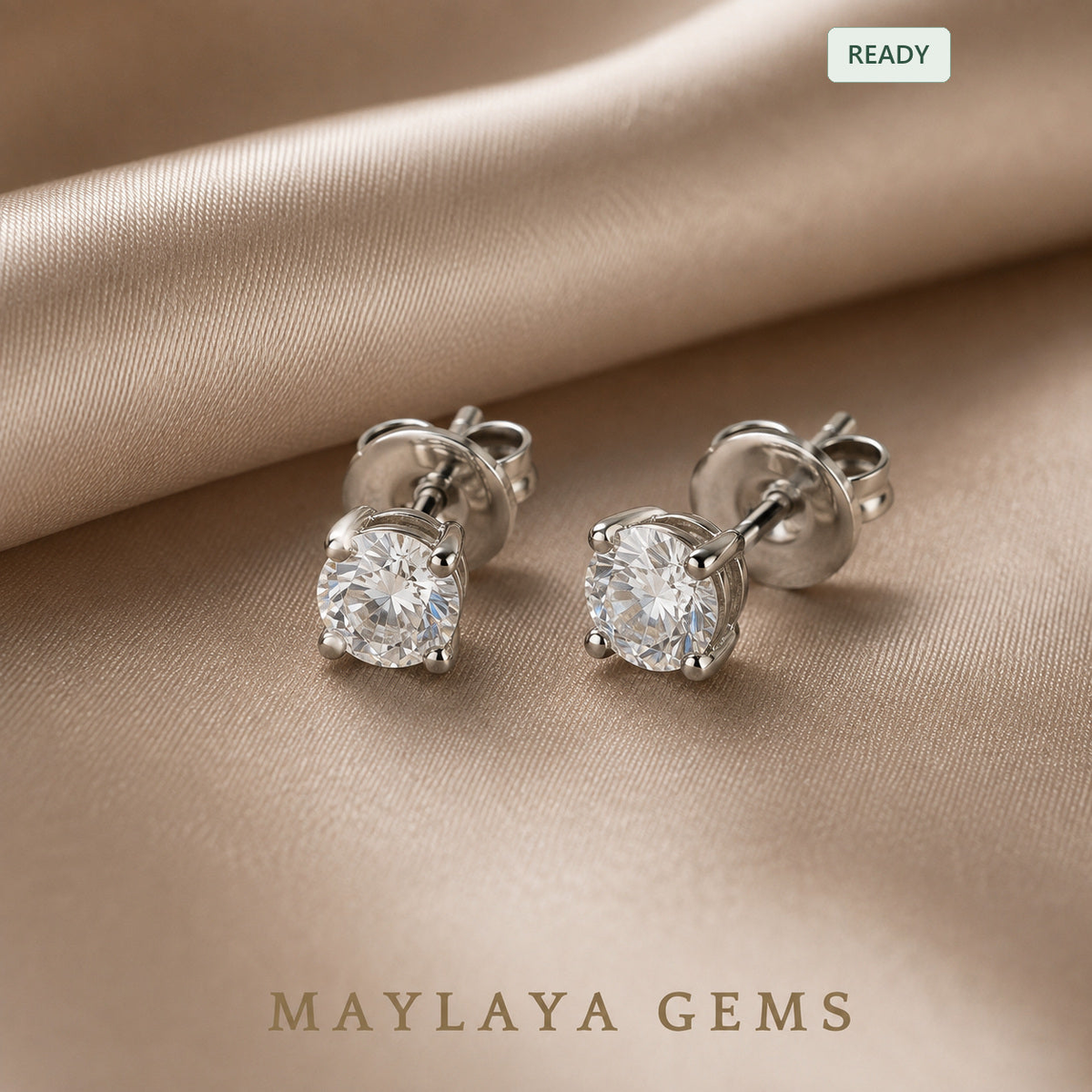 Maylaya gems er001 earrings