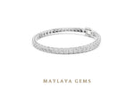 Load image into Gallery viewer, Maylaya Gems lab-grown diamond bracelet in white gold