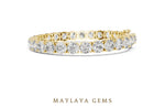 Load image into Gallery viewer, Maylaya Gems lab-grown diamond bracelet in yellow gold