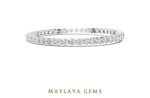 Load image into Gallery viewer, Maylaya Gems lab-grown diamond bracelet in white gold