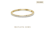 Load image into Gallery viewer, Maylaya Gems lab-grown diamond bracelet in yellow gold
