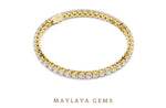 Load image into Gallery viewer, Maylaya Gems lab-grown diamond bracelet in yellow gold