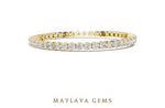 Load image into Gallery viewer, Maylaya Gems lab-grown diamond bracelet in yellow gold