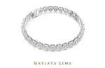 Load image into Gallery viewer, Maylaya Gems lab-grown diamond bracelet in white gold