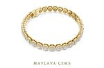Load image into Gallery viewer, Maylaya Gems lab-grown diamond bracelet in yellow gold