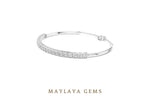 Load image into Gallery viewer, Maylaya Gems lab-grown diamond bracelet in white gold