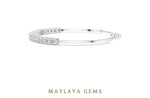 Load image into Gallery viewer, Maylaya Gems lab-grown diamond bracelet in white gold