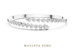 Load image into Gallery viewer, Maylaya Gems lab-grown diamond bracelet in white gold