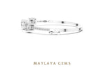 Load image into Gallery viewer, Maylaya Gems lab-grown diamond bracelet in white gold