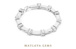 Load image into Gallery viewer, Maylaya Gems lab-grown diamond bracelet in white gold