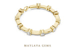 Load image into Gallery viewer, Maylaya Gems lab-grown diamond bracelet in yellow gold