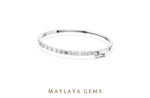 Load image into Gallery viewer, Maylaya Gems lab-grown diamond bracelet in white gold