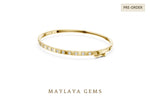 Load image into Gallery viewer, Maylaya Gems lab-grown diamond bracelet in yellow gold