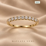 Load image into Gallery viewer, Maylaya Gems JF005 round diamond band — view 1