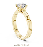 Load image into Gallery viewer, Maylaya Gems LR-0008 pre-order Yellow Gold jewelry design