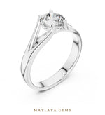 Load image into Gallery viewer, Maylaya Gems LR-0009 pre-order White Gold jewelry design