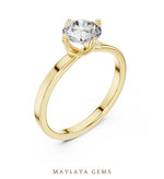 Load image into Gallery viewer, Maylaya Gems LR-0018 pre-order Yellow Gold jewelry design