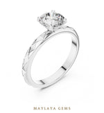 Load image into Gallery viewer, Maylaya Gems LR-0020 pre-order White Gold jewelry design
