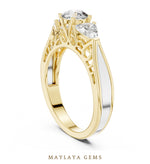 Load image into Gallery viewer, Maylaya Gems LR-0029 pre-order Yellow Gold jewelry design