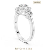 Load image into Gallery viewer, Maylaya Gems LR-0032 pre-order White Gold jewelry design