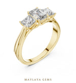 Load image into Gallery viewer, Maylaya Gems LR-0034 pre-order Yellow Gold jewelry design