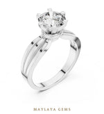 Load image into Gallery viewer, Maylaya Gems LR-0036 pre-order White Gold jewelry design