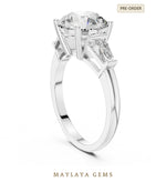 Load image into Gallery viewer, Maylaya Gems LR-0048 pre-order White Gold jewelry design
