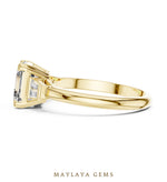 Load image into Gallery viewer, Maylaya Gems lab-grown diamond ring in yellow gold