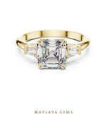 Load image into Gallery viewer, Maylaya Gems lab-grown diamond ring in yellow gold