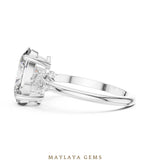 Load image into Gallery viewer, Maylaya Gems lab-grown diamond ring in white gold