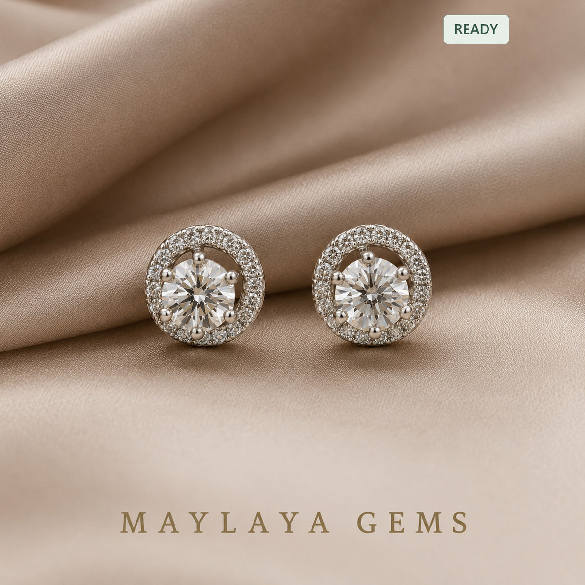 Maylaya gems mge1 earrings