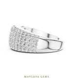 Load image into Gallery viewer, Maylaya Gems lab-grown diamond ring in white gold